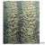 Textile Hand-Knotted Striped Tiger Pattern Bengal Rug in Deep Green - 9 X 12 For Sale - Image 7 of 7