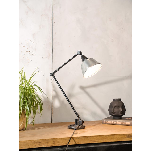 Bauhaus 1950s R1 Black Desk Light from Midgard, 1950s For Sale - Image 14 of 15