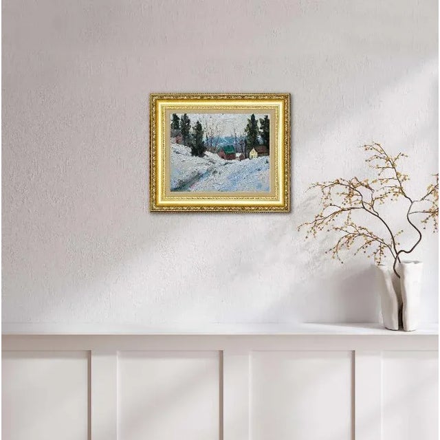 Winterscapes Contemporary Winter Landscape Oil Painting For Sale In Reno/Lake Tahoe - Image 6 of 6