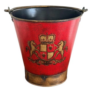 English Fire Brigade Bucket For Sale