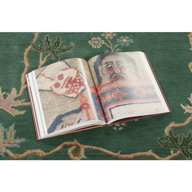 Chinese Art Deco Style Floral Wool Rug by Rug & Kilim, India For Sale - Image 9 of 9