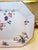 White Vintage Wedgwood Devon Rose Georgetown Collection Bamboo Trim Platter For Sale - Image 8 of 11