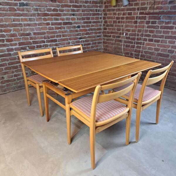 Vintage Danish Teak Coffee Table, 1960 For Sale - Image 6 of 10