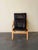 Stouby Vintage Danish Stouby Leather Lounge Chair Bentwood Frame Scandinavian Mid Century Armchair 1960s For Sale - Image 4 of 10