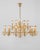 Large Gilt Brass Chandelier attributed to Palwa for Sciolari, Germany, 1970s For Sale - Image 9 of 14