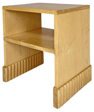 American Postmodern Rectangular Wooden Coffee Table attributed to AQQ, 1990s
