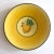 Royal Copenhagen Royal Copenhagen Vintage Mid Century 1950's Yellow Fruit Bellona Faience Porcelain Dessert Plates - Set of 5 For Sale - Image 4 of 13