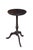 English Antique English Mahogany Tripod Pedestal Plant Sculpture Candle Stand 20" For Sale - Image 3 of 17