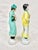 Colorful vintage figurines. I believe they are Chinese. Features a man and woman. Perfect to add to a vignette. These are...