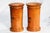 Amazing Pair of Carved European Antique 19th Century Wood Apothecary Pharmacy Lidded Jars Home Decor Medical Health For Sale - Image 11 of 14