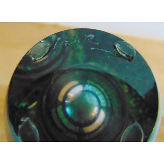 Late 20th Century Art Glass Perfume Bottle For Sale - Image 5 of 7