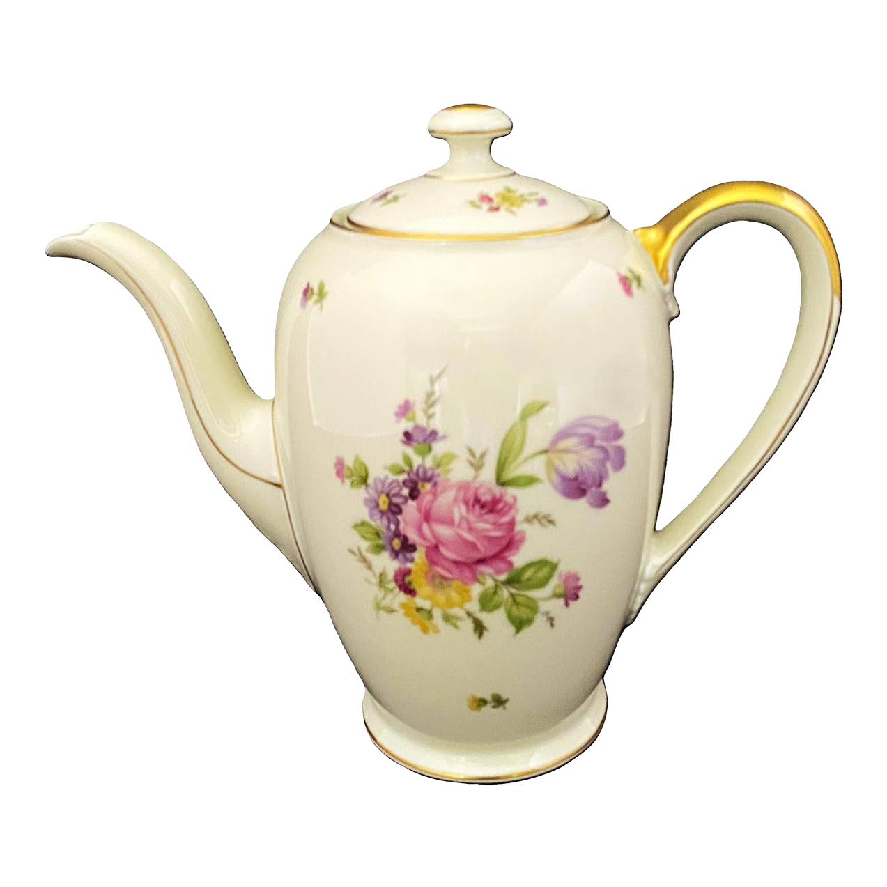 1940s Coffee Pot/Teapot, Rc Rosenthal Kronach, Germany, Else 2922