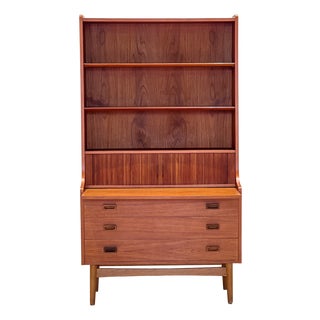 Desk-Bookcase by Johannes Sorth, 1960s For Sale