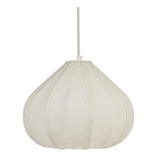 Zubeda Cotton Teardrop Pendant Lamp, Small For Sale