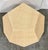 Original retail $2391, stylish Baker / McGuire Organic Modern Geometric Resort Boracay Side Table, cane and rattan,...