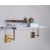 Contemporary Billy Lucite/Aged Brass Shelf, 36" Wide For Sale - Image 3 of 3