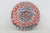 Abstract Large Round Art Glass Paper Weight Italian Murano Style Millefiori Flowers 5130b For Sale - Image 3 of 9