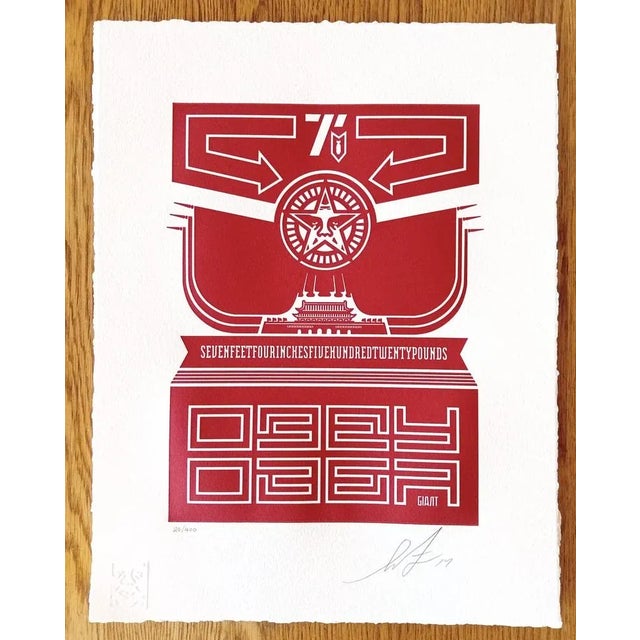Contemporary Shepard Fairey (Obey), Chinese Soldiers, Typographic Print For Sale - Image 3 of 4