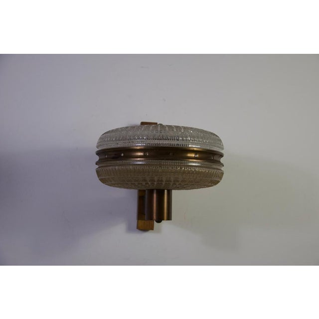 Copper and Glass Wall Lamps, Italy, 1960s, Set of 2 For Sale - Image 13 of 16
