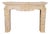 20th Century Louis XV Limestone Fireplace Mantle with Shell For Sale