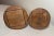 Pair of Antique Hand Turned Wood Marquetry Parquetry Candlesticks Candle Holders For Sale - Image 9 of 13