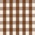 Schumacher Sample - Schumacher Dutton Buffalo Check Fabric in Coffee For Sale - Image 4 of 4