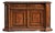 Italian Rustic Walnut Sideboard For Sale