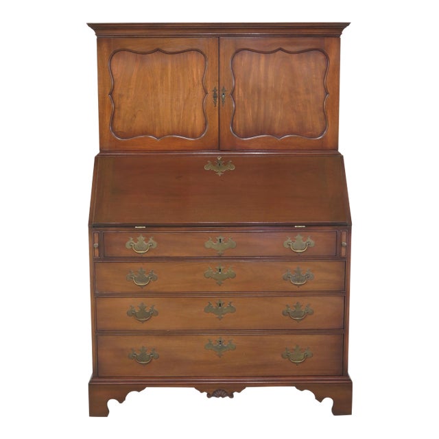 Kittinger Colonial Williamsburg CW1 Mahogany Slant Front Desk Chairish