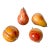 Vintage Italian Alabaster Fruits, Pears and Peaches For Sale
