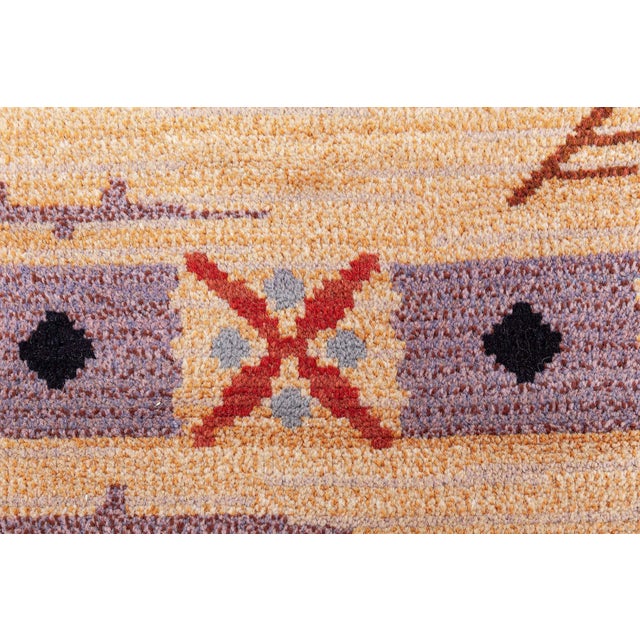 Swedish Pile Rug For Sale - Image 4 of 8