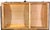 Antique Alligator Skin Design Metal, & Oak Slats Camelback Domed, Wheeled Steamer Trunk For Sale - Image 9 of 11