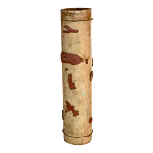 French Wallpaper Printing Roll, Circa 1900