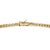 Gold Men’s 10k Yellow Gold 3.54ct Illusion Setting Diamond Tennis Bracelet For Sale - Image 8 of 8