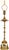 Vintage Large Baroque Style Candlestick Lamp Depicting Artemis and Her Followers For Sale - Image 9 of 18