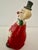 Figurative Vintage Late 20th Century Red Polka Dot Clown Bell For Sale - Image 3 of 11