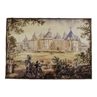 Chambord Castle Handwoven Tapestry - 190 X 245cm (6'3" X 8'0") - Requires Rod Size 6 For Sale