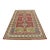 Kazak Rug 9′ X 11’11” Red Wool Tribal Hand-Knotted Oriental Carpet For Sale