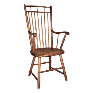 Early 20th Century Windsor Style Spindle Back Chair For Sale