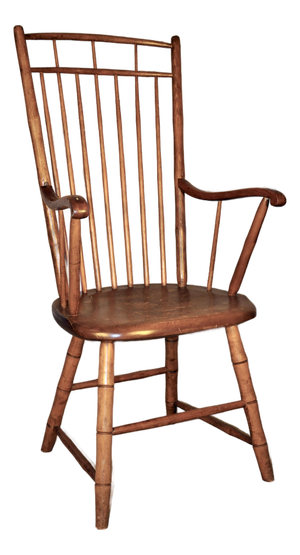 Early 20th Century Windsor Style Spindle Back Chair