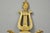 Vintage Italian Neoclassical Style Cream & Gold Gilt Carved Wood Wall Mirror For Sale - Image 4 of 16