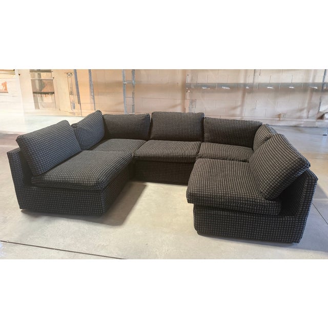 Five-Piece Modular Sofa by d'Urbino, Lomazzi & de Pas for Zanotta, 1970 For Sale - Image 9 of 10