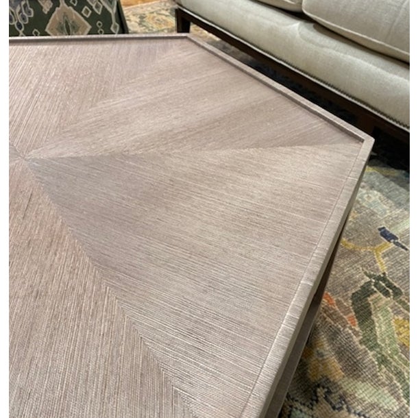 Thibaut Furniture Wrapped Hexagon Coffee Table For Sale In Saint Louis - Image 6 of 7