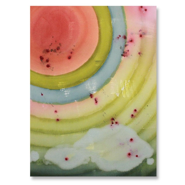 "Dreamish" Original Contemporary Abstract Painting by Mel Rea For Sale In Cleveland - Image 6 of 6