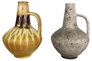 Ceramic Pottery Vases by Heinz Siery for Carstens Tönnieshof, Germany, 1970s, Set of 2