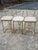 1970s Dia Counter Height Bar Stools Set of Three For Sale - Image 11 of 12