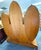 Vintage Art Deco Style Fan & Feather Shaped Three Section Lighted Display Cabinet For Sale - Image 14 of 18