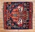 Contemporary 20th Century Tribal Bakhtiari Sampler Textile Rug - 1'8" x 1'10" For Sale - Image 3 of 6