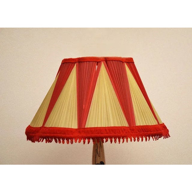Italian Ceramic Floor Lamp with Table / Shelf, 1950s For Sale - Image 10 of 12