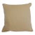 Vintage Belgium Linen Beige Country Throw Pillow For Sale