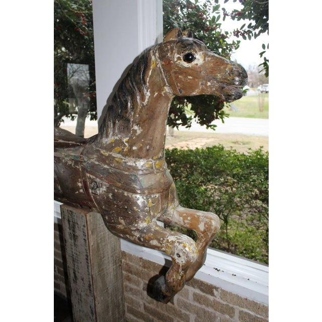 Large 19th Century Parker American Carousel Horse For Sale In Dallas - Image 6 of 9